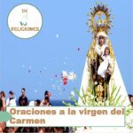 Oraciones a la virgen del Carmen